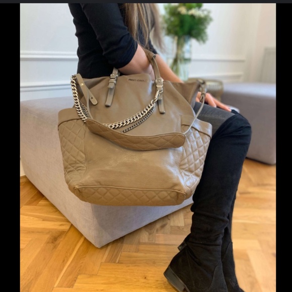Jimmy Choo Handbags - TRADED-Jimmy Choo Blaire / Blare Leather Tote